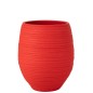 Macetero de cerámica rojo 50*44*60 cm