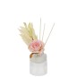SCENTED OIL+FLOWER GLASS PINK SCENTED OIL+FLOWER GLASS PINK