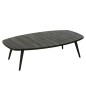 TABLE BASSE RECT TECK RECY NOI TABLE BASSE RECT TECK RECY NOI