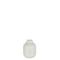 Vase bouteille en pierre blanc 11x11x15 cm Vase bouteille en pierre blanc 11x11x15 cm