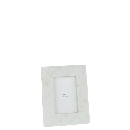PHOTO FRAME 10x15 MARBLE WH S