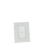 Moldura para fotos 10x15 cm em mármore branco 18x2x23 cm Moldura para fotos 10x15 cm em mármore branco 18x2x23 cm