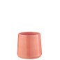 Cache-pot rond en céramique rose 24x24x22 cm Cache-pot rond en céramique rose 24x24x22 cm