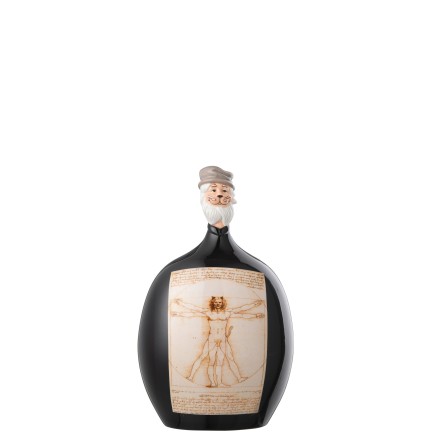 Chartistes figurine en poterie multicolore 8.5x7.5x14 cm