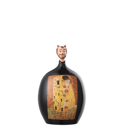 Les Chartistes figurine en poterie multicolore 8.5x7.5x14 cm