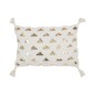 COUS TUFTÉ FLOC COT/SEQ BLC/OR COUS TUFTÉ FLOC COT/SEQ BLC/OR