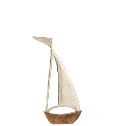 BATEAU ALU/MANG ARGENT/NAT S