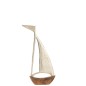 BATEAU ALU/MANG ARGENT/NAT S