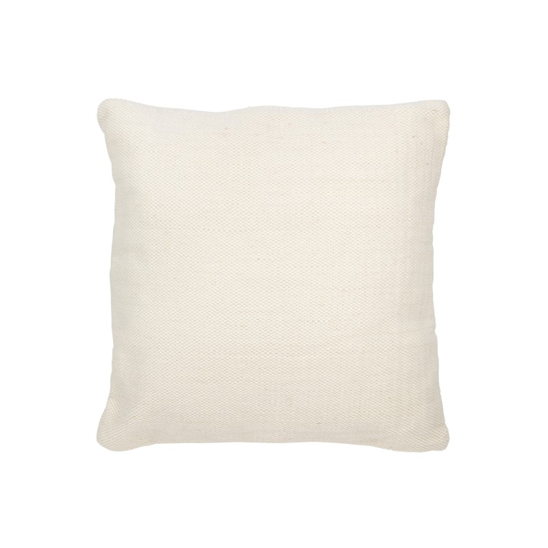 Almofada de lã bege 60x60x12 cm Almofada de lã bege 60x60x12 cm