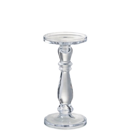 Chandelier en verre transparent 13x13x27.5 cm