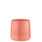 Cache-pot rond en poterie rose 28x28x26 cm Cache-pot rond en poterie rose 28x28x26 cm