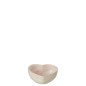 Bol cœur en porcelaine rose 9.5x8.5x4 cm