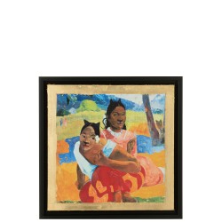 Chartistas lienzo multicolor 34x4x34 cm