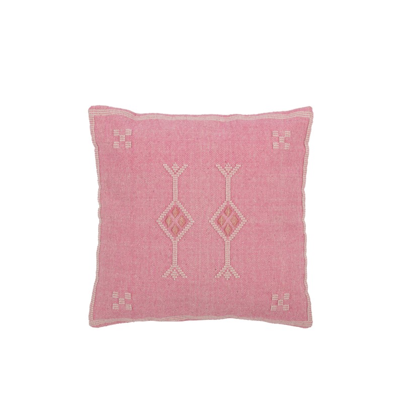 Almofada diamantes+flechas em algodão rosa 45x15x45 cm Almofada diamantes+flechas em algodão rosa 45x15x45 cm