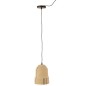 Lampe suspendue en roseau beige 20x20x26 cm Lampe suspendue en roseau beige 20x20x26 cm