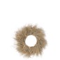 Couronne fleurs séchées en roseau naturel 50x50x7 cm Couronne fleurs séchées en roseau naturel 50x50x7 cm