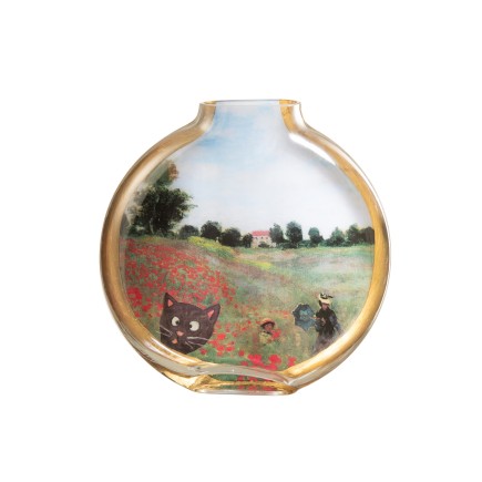 Vase en céramique multicolore 24.5x5x25 cm "Les Chartistes Inspired by Poppy Field Large"