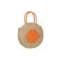 Sac rond fleur en roseau naturel 40x7x40 cm Sac rond fleur en roseau naturel 40x7x40 cm