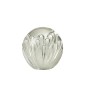 Presse-papier bulles en verre blanc 12x12x12 cm