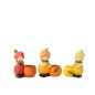 Jardinière enfant en polyresine multicolore 16x15x23 cm Jardinière enfant en polyresine multicolore 16x15x23 cm