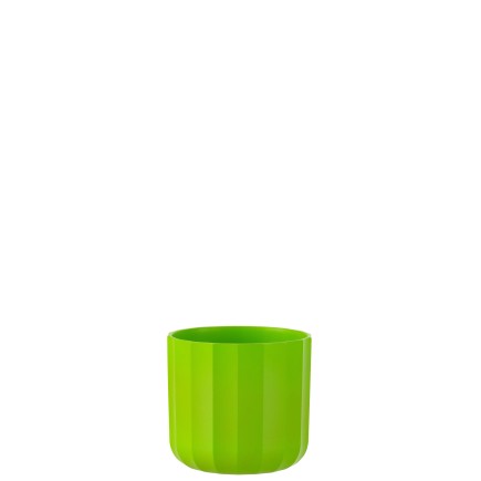 Cache-pot Summer en céramique vert 13.5x13.5x12.6 cm