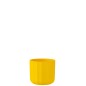 Cache-pot Summer en céramique jaune 13.5x13.5x12.6 cm Cache-pot Summer en céramique jaune 13.5x13.5x12.6 cm