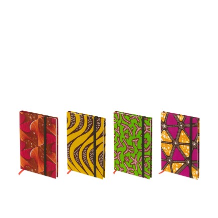 Cuaderno de papel multicolor 19.5x13.5x1 cm
