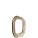 JARRON OVAL ABIERTO ALUMINIO ORO SMALL JARRON OVAL ABIERTO ALUMINIO ORO SMALL