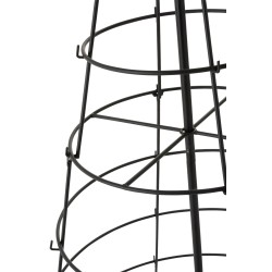 Albero a 8 livelli in metallo nero 94x188cm