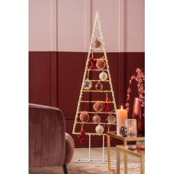 ARBRE DECORATIF METAL BLANC