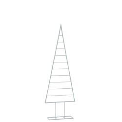 ARBRE DECORATIF METAL BLANC