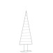 ARBRE DECORATIF METAL BLANC
