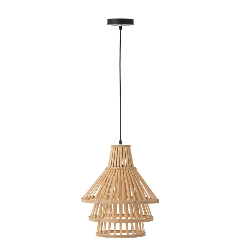 Suspension en Bois Naturel 32,5x32,5x162cm Suspension en Bois Naturel 32,5x32,5x162cm