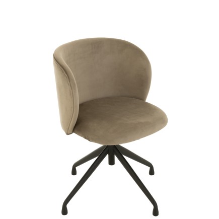 Chaise réglable en Bois gris 56x48x48cm