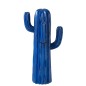 CACTUS POLYRESIN BLUE LARGE