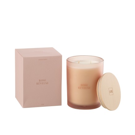 BOUGIE SENT ROSE RÊVEUSE-70H