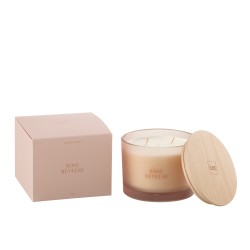 BOUGIE SENT ROSE RÊVEUSE-30H