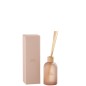 Diffuseur d’accords essentiels «Rose Rêveuse» 250ml en verre 7.5x7.5x27.5 cm