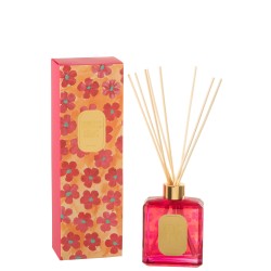Vela perfumada « Jazmín Rojo » 9x6.5x28 cm