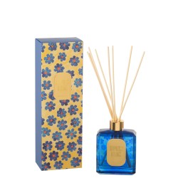 SC OIL FLOWERS BLUE/YELLOW