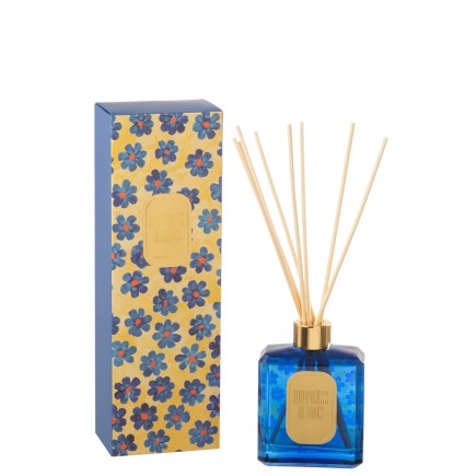 SC OIL FLOWERS BLUE/YELLOW