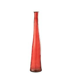 VASE NOAH VERRE ROUGE M