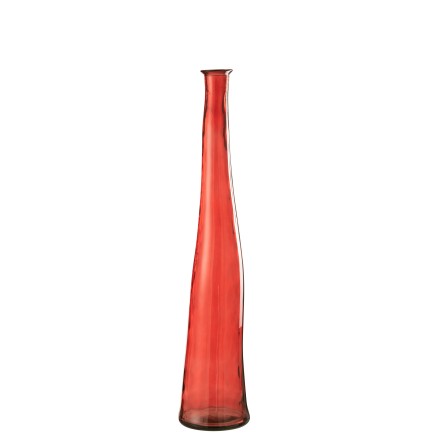 VASE NOAH VERRE ROUGE M