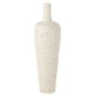 Vaso in ceramica bianca 35x35x100 cm