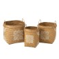 S/3 PANIER DESSIN BAMB BLA/NAT