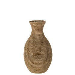 VASE LISE ZOSTERE NAT M