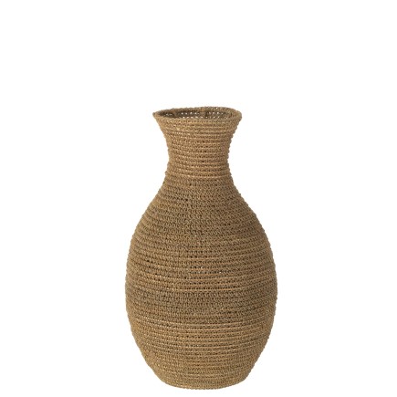 VASE LISE ZOSTERE NAT M