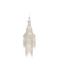 Suspension en coquillage blanc 20x20x70 cm Suspension en coquillage blanc 20x20x70 cm