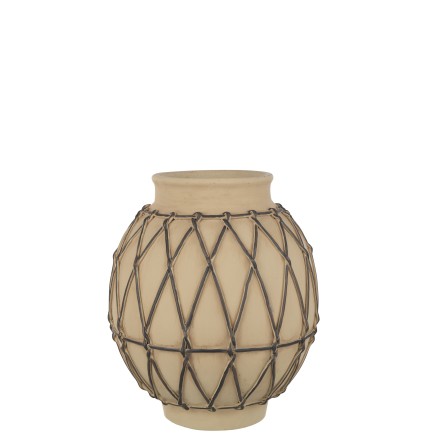 BLOEMPOT BERBER CEM BEIGE L