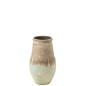 Vase en céramique grise 25x25x47 cm Vase en céramique grise 25x25x47 cm